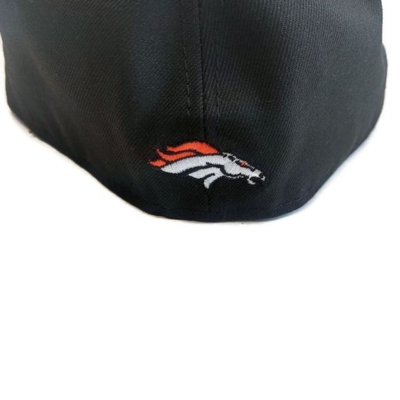 59Fifty New Era Size 7 3/8 Denver Broncos Fitted Hat On Field Cap - Picture 4 of 7